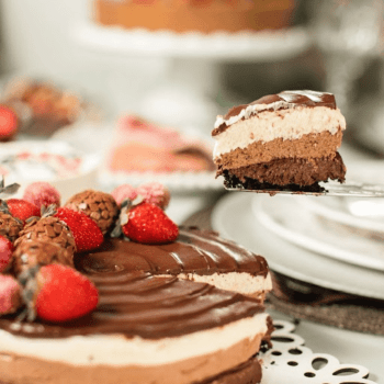 Torta Três Mousses com Chantilly Gran Finale 25/08/25 13h30 ás 17h
