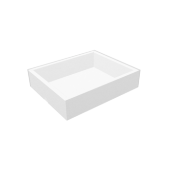 Caixa Alta c/ Moldura Branca para 20 Doces 150g e  250g c/ 10 unidades  - Ideia Embalagens 