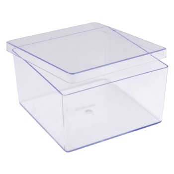 Caixa Cake Box Quadrada 15x15x8cm 1,5L - BlueStar