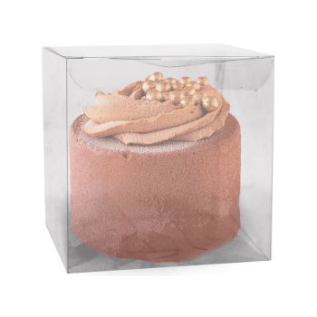 Caixa Cubo Cristal 10x10 cm c/10 unidades - Ideia 