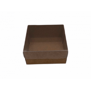 Caixa para Doces Kraft 8x8x4 cm - Agabox