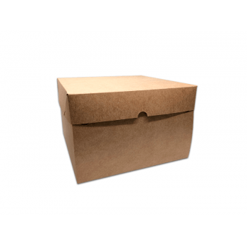 Caixa para Bolo Kraft 25x25x16 cm - Agabox