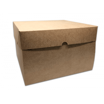 Caixa para Bolo Kraft 29x29x16 cm - Agabox