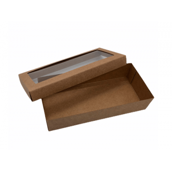 Caixa para Doces Kraft 19x9x4 cm - Agabox