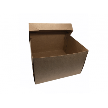 Caixa para Bolo Kraft 25x25x10 cm - Agabox  