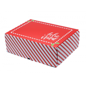 Caixa para Festa na Caixa Feliz Natal 27x19,5x9 cm - Cromus 