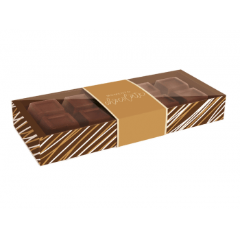 Caixa para Tablete de 1kg Tons de Chocolate c/ 10 unidades - Cromus  