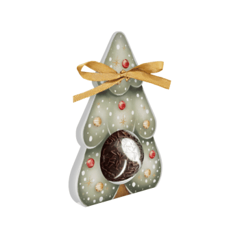 Cartão Blister para Brigadeiro Natal Encantado cx c/12 unidades - Ideia Embalagens