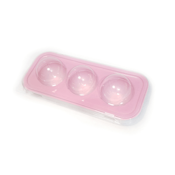 Embalagem para 03 Doces Flip Ball Blister Rosa c/ 5 unidades - Flip