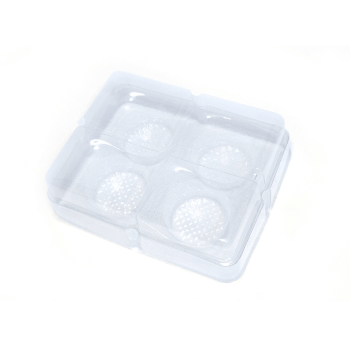 Embalagem para 04 Doces Cristal Candy Box  c/ 2 unidades - Flip