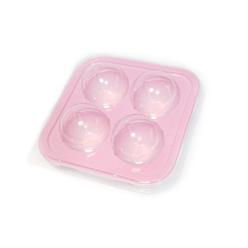 Embalagem para 04 Doces Flip Ball Blister Rosa c/ 5 unidades - Flip