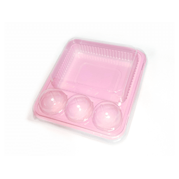Embalagem para Bolo e Doces Flip Fiesta Baby Pequena Rosa c/ 5 unidades - Flip