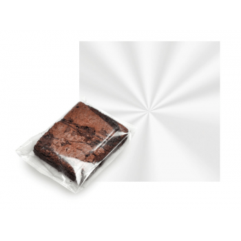 Embalagem Transparente para Brownie 20x20 cm c/ 100 unidades - Cromus