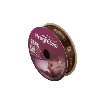 Fita de Cetim Chocolate Gourmet ECF003H Cor 484 - Progresso 