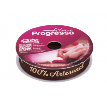 Fita de Cetim 100% Artesanal n°3 ECF003H Cor 314 - Progresso