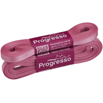 Fita de Cetim Lisa n°1 Rosa Escuro – CF240 – Progresso