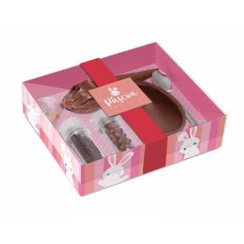 Kit Confeiteiro Os Coelhinhos Rosa 100g - Cromus