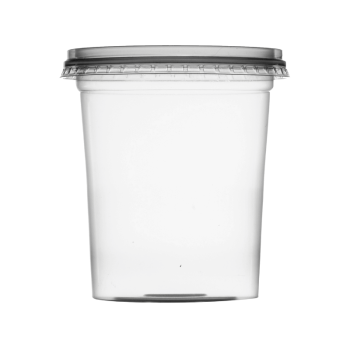 Kit Pote c/ Tampa Redondo PP 500 ml c/  20 unidades - Plastilânia