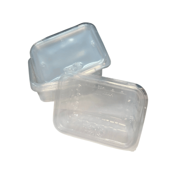 Kit Pote c/ Tampa Rentangular PP 500 ml c/  10 unidades - Plastilânia