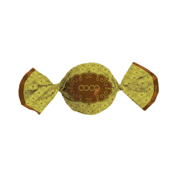 Papel para Trufa Gostosura de Coco 15x16 cm c/ 100 unidades - Cromus