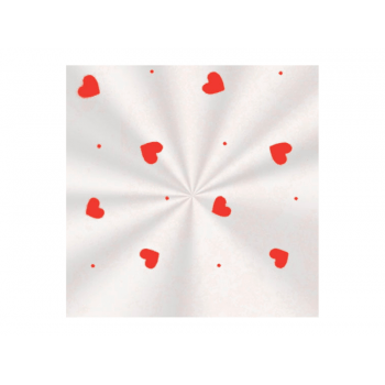 Saco Poli Love Vermelho 11x19,5 cm c/ 100 unidades - Cromus