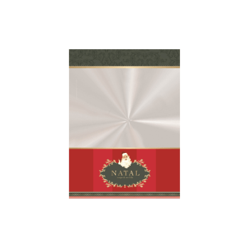 Saco Poli Noel Vitoriano 13,5x22,5 cm c/ 100 unidades - Cromus