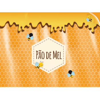 Saco Poli Pão de Mel 10x14 cm c/ 50 unidades - Cromus