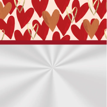 Saco Poli Season Love 45x59 cm c/ 25 unidades - Cromus 