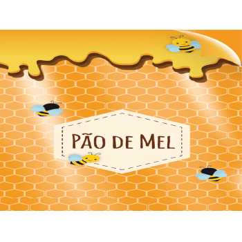 Saco Poli 10x14 cm c/ 50 unidades - Pão de Mel - Cromus