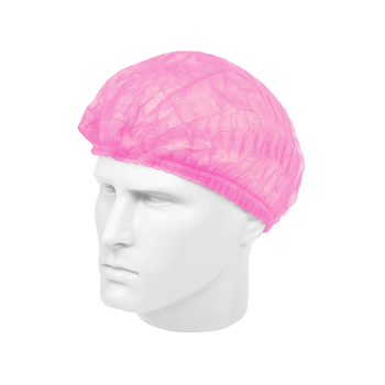Touca Descartável TNT Rosa c/ 100 unidades - Talge