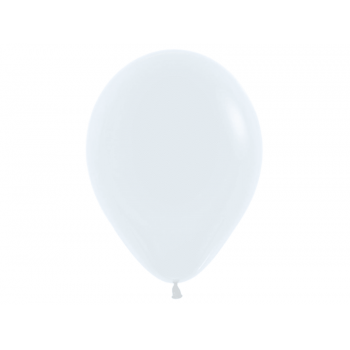 Balão Látex Redondo Fashion Branco 13 cm c/ 50 unidades - Cromus 