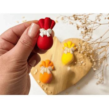 Biscuit Comestível Ovinhos da Páscoa c/ 6 unidades - Meninas do Açúcar
