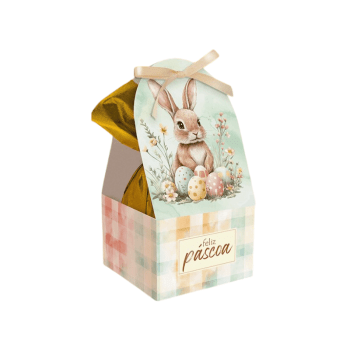 Cachepot Páscoa Encantos 10x10x20 cm - Ideias Embalagens 