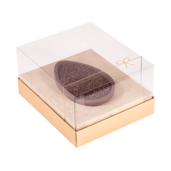 Caixa Branca Clássica de Páscoa Ajustável 250/350g c/ 5 unidades - Ideia