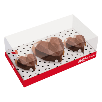 Caixa Coração 200g e 18g Tanto Amor - Cromus