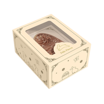 Caixa Gaveta para Meio Ovo 100/150g ou 2x50/80g Páscoa Luz - Ideia Embalagens
