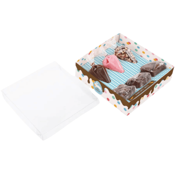 Caixa Kit Confeiteiro Decorar Páscoa 15x16x4,5 cm - Cromus