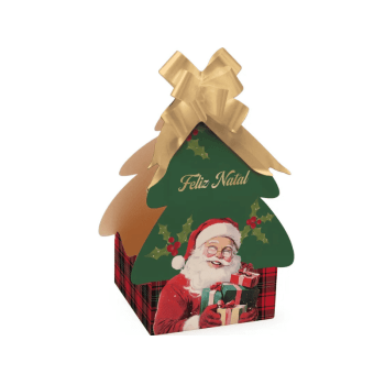 Caixa Panetone Árvore Magia Infinita 500g - Cromus