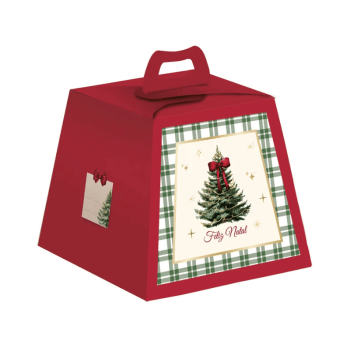 Caixa Panetone Pinheiro 100g - Cromus