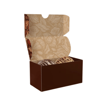 Caixa para 2 Doces Puro Cacau - Ideia Embalagens