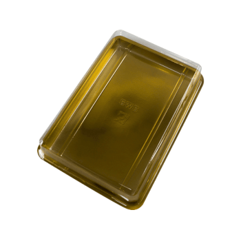 Caixa para Degustação Retangular Grande Dourado N14370 - Bwb