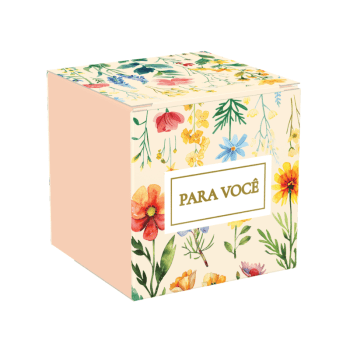 Caixa para Doce Atelier das Flores - Ideia Embalagens