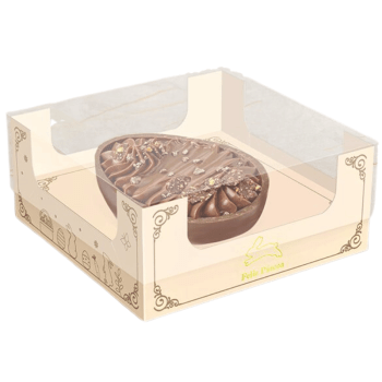 Caixa para Meio Ovo Páscoa Luz 100/150g - Ideia Embalagens 