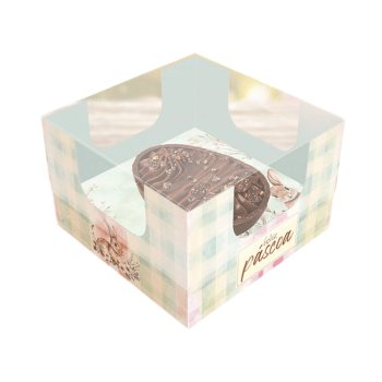 Caixa para Mini Ovo de 50g Páscoa Encantos - Ideia Embalagens 