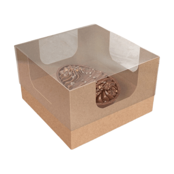 Caixa para Mini Ovos de 50g Kraft Essencial - Ideia Embalagens 