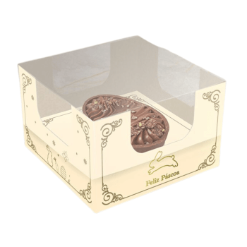 Caixa para Mini Ovos de 50g Páscoa Luz  - Ideia Embalagens 