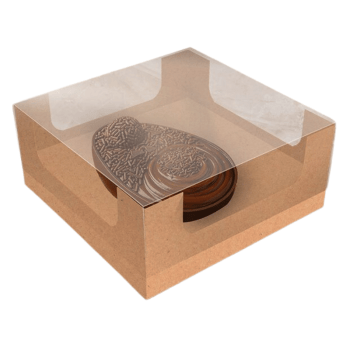 Caixa para Ovos de 100/150g Kraft Essencial - Ideia Embalagens 