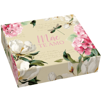 Caixa Retangular Mãe Te Amo 17x13,5x4,5 cm - Cromus 