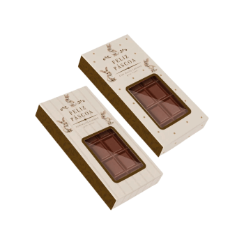 Caixa Tablete c/ Visor Classique Bunny 14,5x7,5x3,2 cm c/ 10 unidades - Cromus 