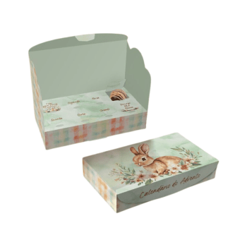 Calendário do Advento Páscoa Encantos 20,7x11x4,2 cm - Ideia Embalagens